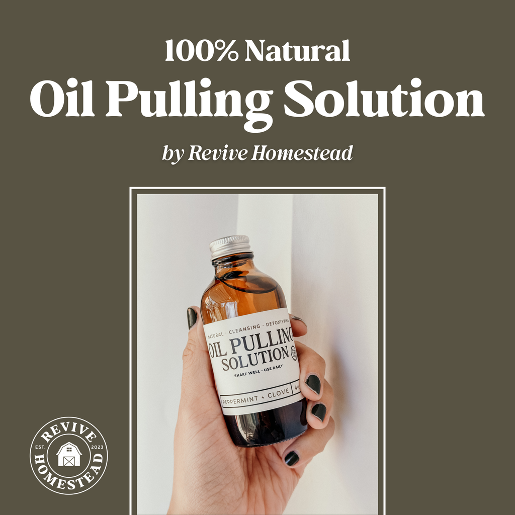 Oil Pulling Solution with Neem Oil