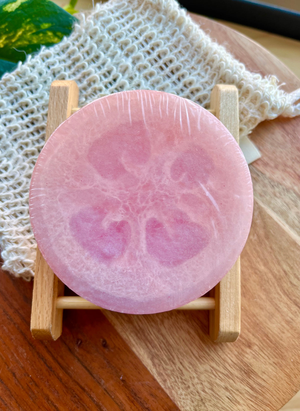 Loofah Soap Bar – Sunkissed Plum | Exfoliating Vegan Soap