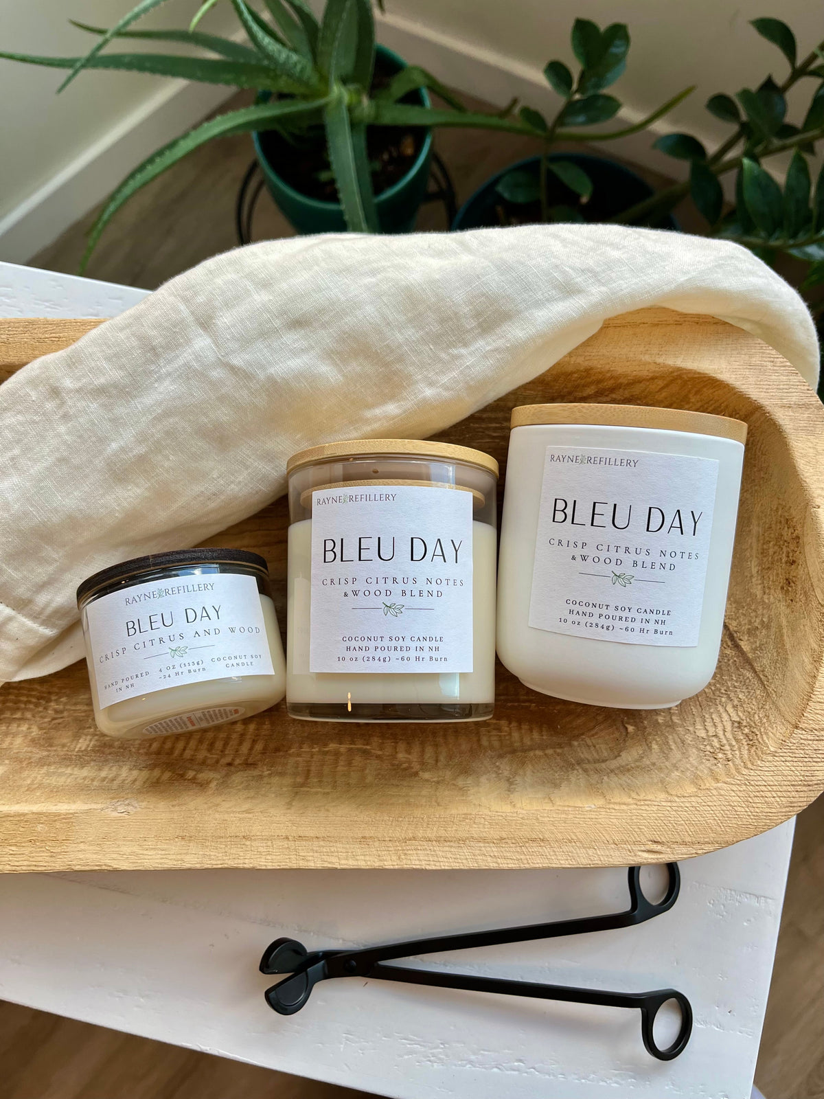 Bleu Day – Natural Handmade Coconut Soy Candle