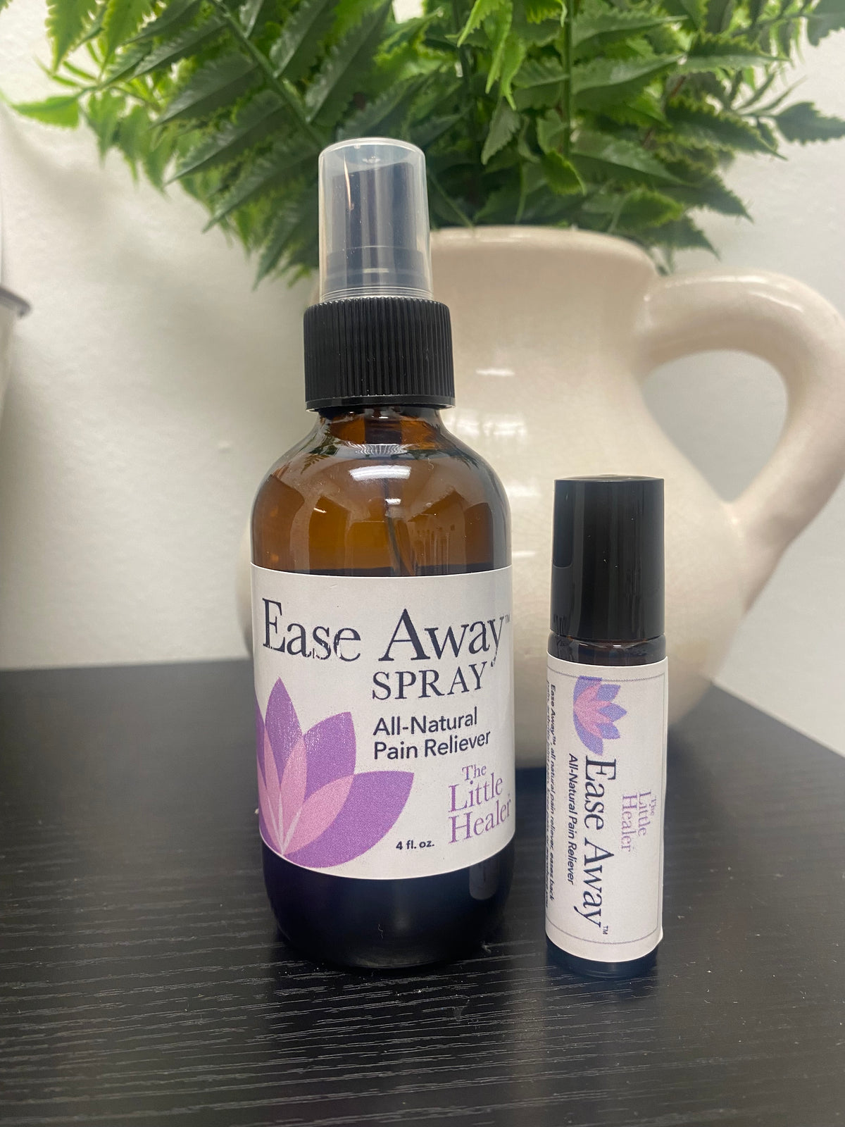 Ease Away – Botanical Pain Relief Spray & Roller